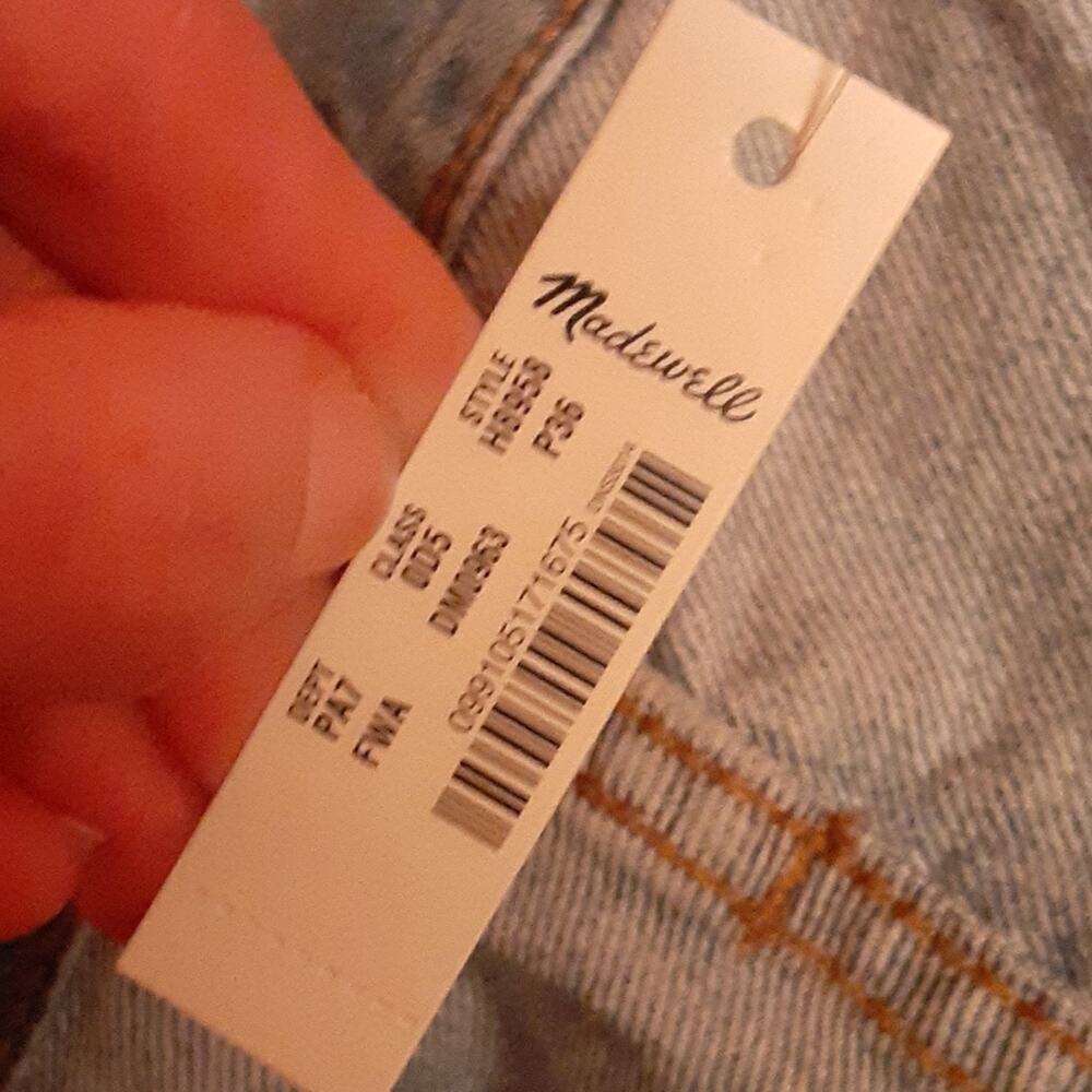 MADEWELL The Perfect Vintage Jean in Fitzgerald Wash 22 - Picture 7 of 14